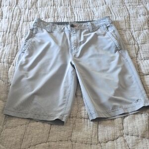 O'Neill Light Gray Men's Flat-Front Shorts